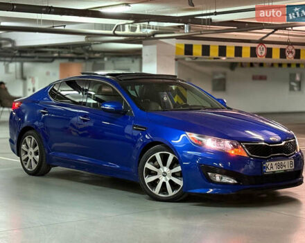 Синий Киа Оптима, объемом двигателя 2 л и пробегом 300 тыс. км за 8400 $, фото 2 на Automoto.ua
