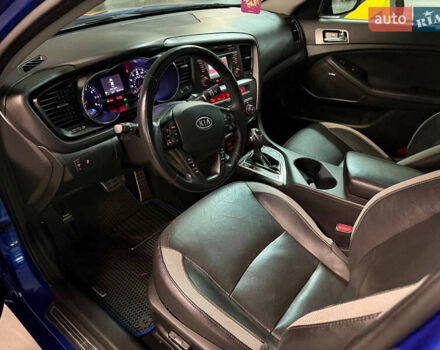 Синий Киа Оптима, объемом двигателя 2 л и пробегом 300 тыс. км за 8400 $, фото 7 на Automoto.ua