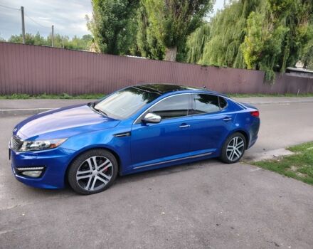 Синий Киа Оптима, объемом двигателя 2 л и пробегом 230 тыс. км за 14000 $, фото 5 на Automoto.ua