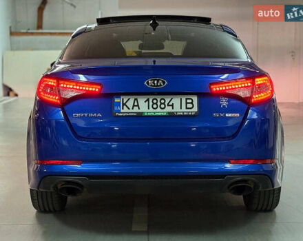 Синий Киа Оптима, объемом двигателя 2 л и пробегом 300 тыс. км за 8400 $, фото 1 на Automoto.ua