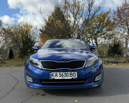 Кіа Оптіма 2014 у Києві на Automoto.ua Синій Кіа Оптіма, об'ємом двигуна 2.4 л та пробігом 123 тис. км за 10900 $, фото 3 на Automoto.ua