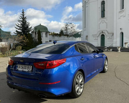 Кіа Оптіма 2014 у Києві на Automoto.ua Синій Кіа Оптіма, об'ємом двигуна 2.4 л та пробігом 123 тис. км за 10900 $, фото 6 на Automoto.ua