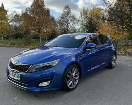 Кіа Оптіма 2014 у Києві на Automoto.ua Синій Кіа Оптіма, об'ємом двигуна 2.4 л та пробігом 123 тис. км за 10900 $, фото 2 на Automoto.ua