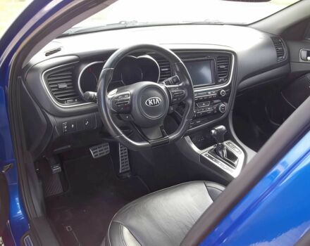 Синій Кіа Оптіма, об'ємом двигуна 2 л та пробігом 88 тис. км за 4500 $, фото 5 на Automoto.ua