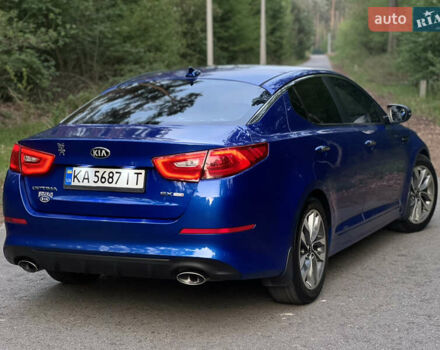 Синий Киа Оптима, объемом двигателя 2.36 л и пробегом 236 тыс. км за 9500 $, фото 2 на Automoto.ua