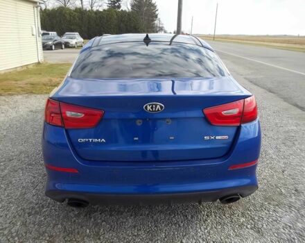 Синій Кіа Оптіма, об'ємом двигуна 2 л та пробігом 88 тис. км за 4500 $, фото 2 на Automoto.ua