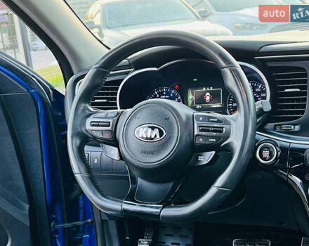 Синий Киа Оптима, объемом двигателя 2 л и пробегом 202 тыс. км за 11500 $, фото 19 на Automoto.ua