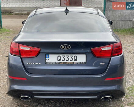 Киа Оптима 2015 в Чернигове на Automoto.ua Синий Киа Оптима, объемом двигателя 2.36 л и пробегом 209 тыс. км за 8750 $, фото 4 на Automoto.ua