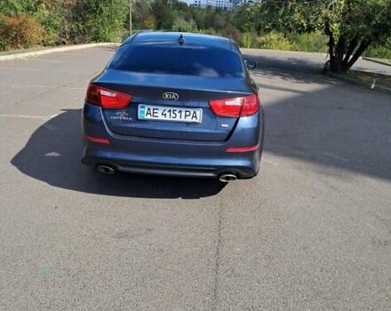 Синий Киа Оптима, объемом двигателя 2.4 л и пробегом 150 тыс. км за 8700 $, фото 15 на Automoto.ua