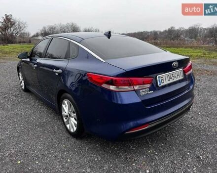 Синий Киа Оптима, объемом двигателя 2.36 л и пробегом 150 тыс. км за 9500 $, фото 4 на Automoto.ua