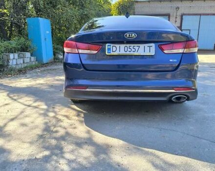 Синий Киа Оптима, объемом двигателя 1.6 л и пробегом 134 тыс. км за 9500 $, фото 11 на Automoto.ua