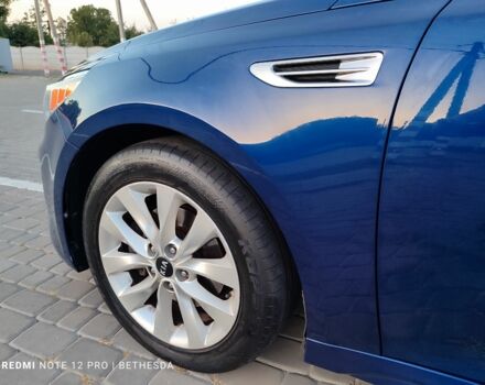 Синий Киа Оптима, объемом двигателя 2.4 л и пробегом 150 тыс. км за 9600 $, фото 17 на Automoto.ua