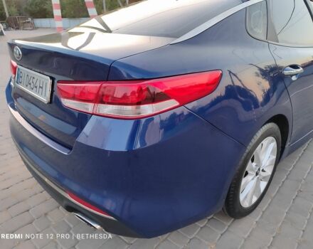 Синий Киа Оптима, объемом двигателя 2.4 л и пробегом 150 тыс. км за 9600 $, фото 11 на Automoto.ua