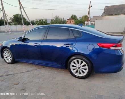 Синий Киа Оптима, объемом двигателя 2.4 л и пробегом 150 тыс. км за 9600 $, фото 4 на Automoto.ua