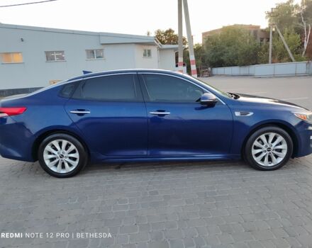 Синий Киа Оптима, объемом двигателя 2.4 л и пробегом 150 тыс. км за 9600 $, фото 2 на Automoto.ua