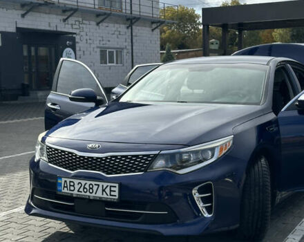 Синий Киа Оптима, объемом двигателя 2.36 л и пробегом 138 тыс. км за 11450 $, фото 17 на Automoto.ua