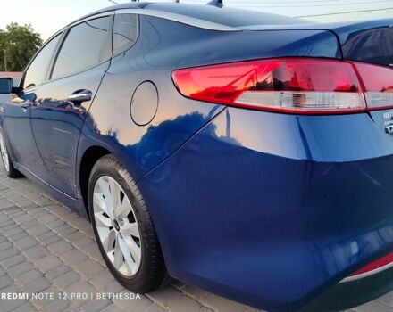 Синий Киа Оптима, объемом двигателя 2.4 л и пробегом 150 тыс. км за 9600 $, фото 15 на Automoto.ua