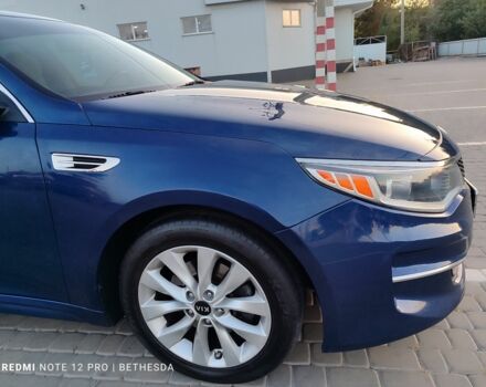 Синий Киа Оптима, объемом двигателя 2.4 л и пробегом 150 тыс. км за 9600 $, фото 7 на Automoto.ua