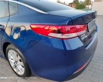 Синий Киа Оптима, объемом двигателя 2.4 л и пробегом 150 тыс. км за 9600 $, фото 13 на Automoto.ua