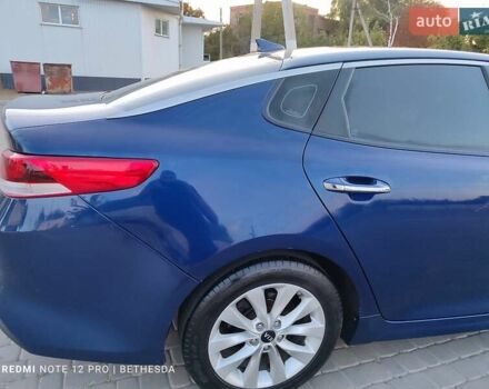 Синій Кіа Оптіма, об'ємом двигуна 2.36 л та пробігом 150 тис. км за 9600 $, фото 16 на Automoto.ua