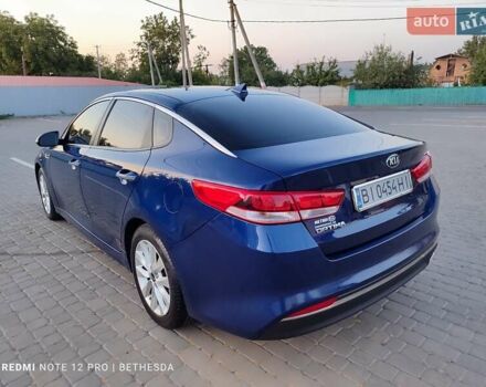 Синій Кіа Оптіма, об'ємом двигуна 2.36 л та пробігом 150 тис. км за 8950 $, фото 7 на Automoto.ua