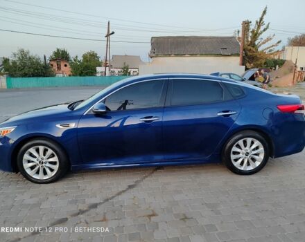 Синий Киа Оптима, объемом двигателя 2.4 л и пробегом 150 тыс. км за 9600 $, фото 5 на Automoto.ua