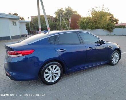 Синий Киа Оптима, объемом двигателя 2.4 л и пробегом 150 тыс. км за 9600 $, фото 3 на Automoto.ua