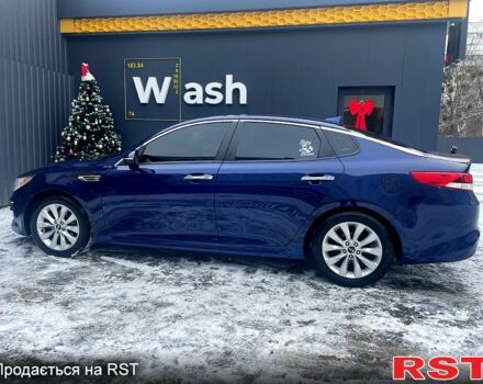 Синий Киа Оптима, объемом двигателя 2.4 л и пробегом 200 тыс. км за 9700 $, фото 5 на Automoto.ua