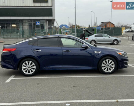 Синий Киа Оптима, объемом двигателя 2.4 л и пробегом 196 тыс. км за 10500 $, фото 4 на Automoto.ua