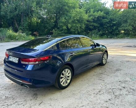 Синий Киа Оптима, объемом двигателя 2.4 л и пробегом 132 тыс. км за 12500 $, фото 4 на Automoto.ua
