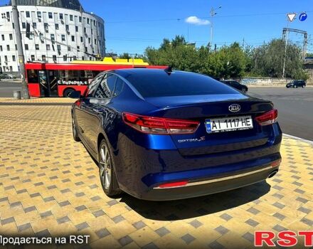 Синий Киа Оптима, объемом двигателя 2.4 л и пробегом 123 тыс. км за 14000 $, фото 2 на Automoto.ua