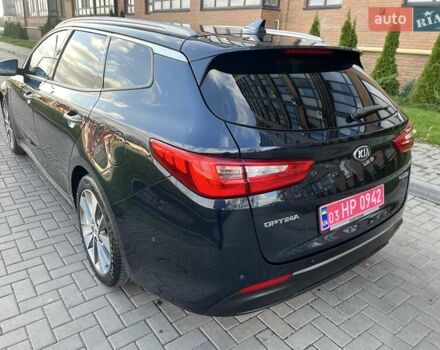 Синий Киа Оптима, объемом двигателя 1.7 л и пробегом 141 тыс. км за 14800 $, фото 5 на Automoto.ua