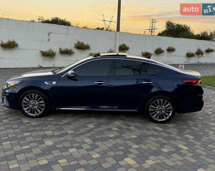 Синий Киа Оптима, объемом двигателя 2 л и пробегом 80 тыс. км за 17500 $, фото 3 на Automoto.ua