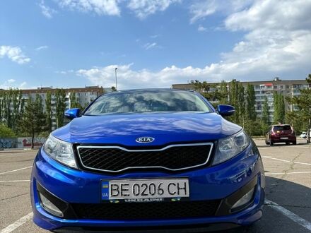 Синій Кіа Оптіма, об'ємом двигуна 2 л та пробігом 260 тис. км за 9800 $, фото 1 на Automoto.ua
