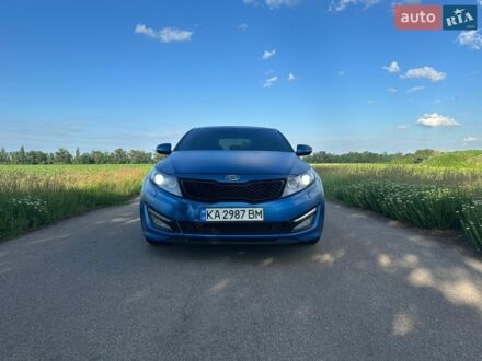 Синий Киа Оптима, объемом двигателя 2.36 л и пробегом 259 тыс. км за 8600 $, фото 1 на Automoto.ua