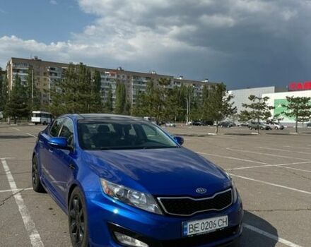 Синий Киа Оптима, объемом двигателя 2 л и пробегом 260 тыс. км за 10150 $, фото 1 на Automoto.ua