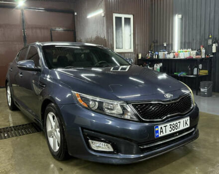 Синий Киа Оптима, объемом двигателя 2.4 л и пробегом 240 тыс. км за 8400 $, фото 1 на Automoto.ua