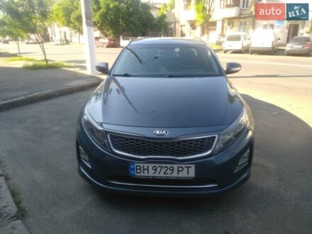 Синий Киа Оптима, объемом двигателя 2.4 л и пробегом 165 тыс. км за 11500 $, фото 1 на Automoto.ua