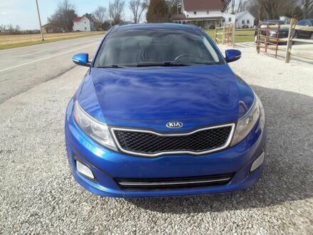 Синий Киа Оптима, объемом двигателя 2 л и пробегом 88 тыс. км за 4500 $, фото 1 на Automoto.ua