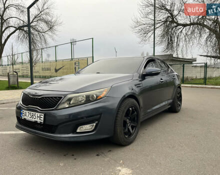 Синий Киа Оптима, объемом двигателя 2.4 л и пробегом 218 тыс. км за 8500 $, фото 1 на Automoto.ua