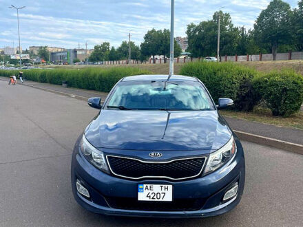 Киа Оптима 2014 в Кривом Роге на Automoto.ua Синий Киа Оптима, объемом двигателя 2.4 л и пробегом 135 тыс. км за 9000 $, фото 1 на Automoto.ua