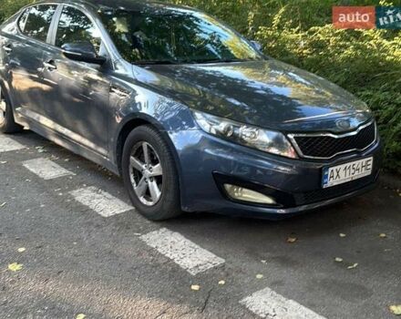 Синий Киа Оптима, объемом двигателя 2.36 л и пробегом 240 тыс. км за 4000 $, фото 1 на Automoto.ua