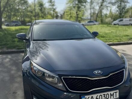 Киа Оптима 2014 в Белой Церкве на Automoto.ua Синий Киа Оптима, объемом двигателя 2.4 л и пробегом 137 тыс. км за 9000 $, фото 1 на Automoto.ua