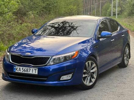 Киа Оптима 2014 в Киеве на Automoto.ua Синий Киа Оптима, объемом двигателя 2.4 л и пробегом 236 тыс. км за 10200 $, фото 1 на Automoto.ua