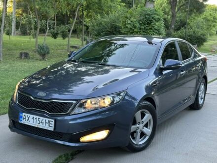 Синий Киа Оптима, объемом двигателя 2.4 л и пробегом 170 тыс. км за 7900 $, фото 1 на Automoto.ua
