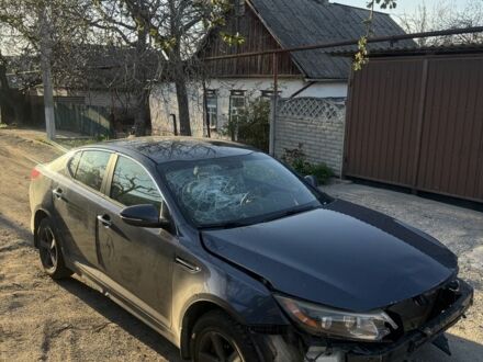 Синий Киа Оптима, объемом двигателя 2.4 л и пробегом 150 тыс. км за 5600 $, фото 1 на Automoto.ua