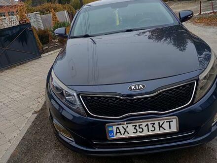 Синій Кіа Оптіма, об'ємом двигуна 2.4 л та пробігом 152 тис. км за 10500 $, фото 1 на Automoto.ua