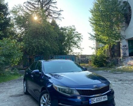Синій Кіа Оптіма, об'ємом двигуна 2.4 л та пробігом 201 тис. км за 8700 $, фото 1 на Automoto.ua