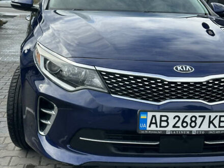 Синій Кіа Оптіма, об'ємом двигуна 2.36 л та пробігом 138 тис. км за 11450 $, фото 1 на Automoto.ua