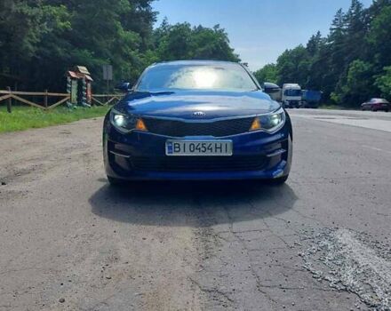 Синий Киа Оптима, объемом двигателя 2.4 л и пробегом 145 тыс. км за 10400 $, фото 1 на Automoto.ua